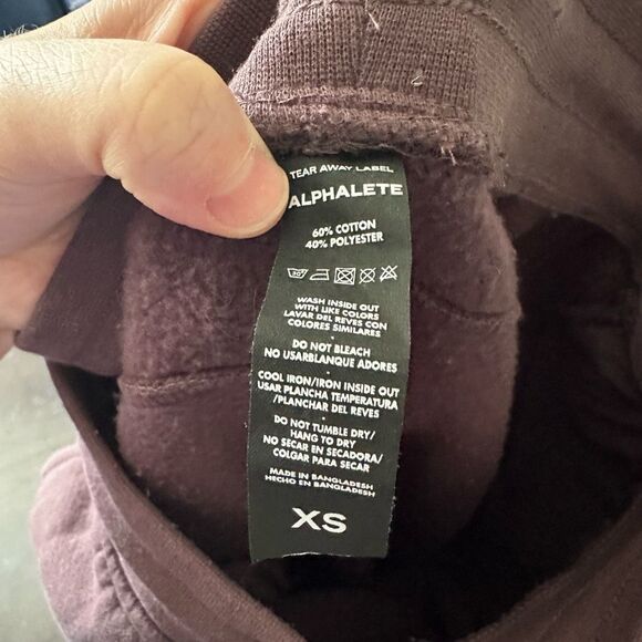 Alphalete Men’s Extra Small Varsity Toggle Fleece Jogger Pants - Picture 5 of 5